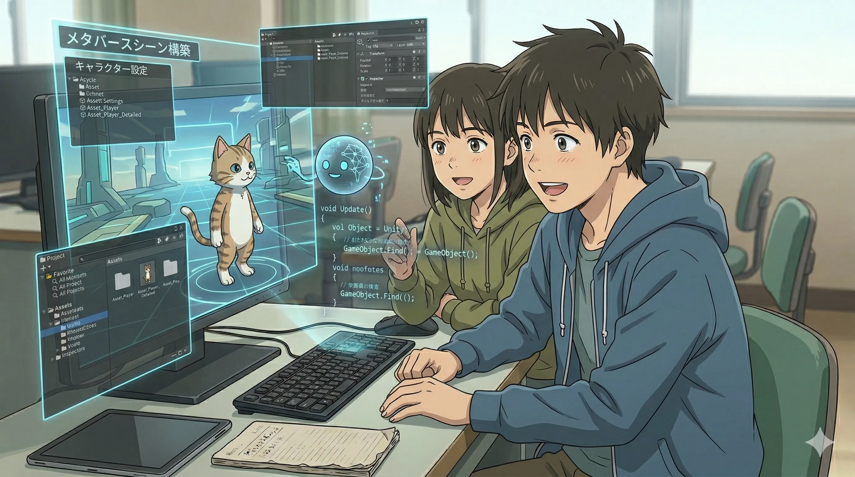 AIや3D・メタバースも学びたい